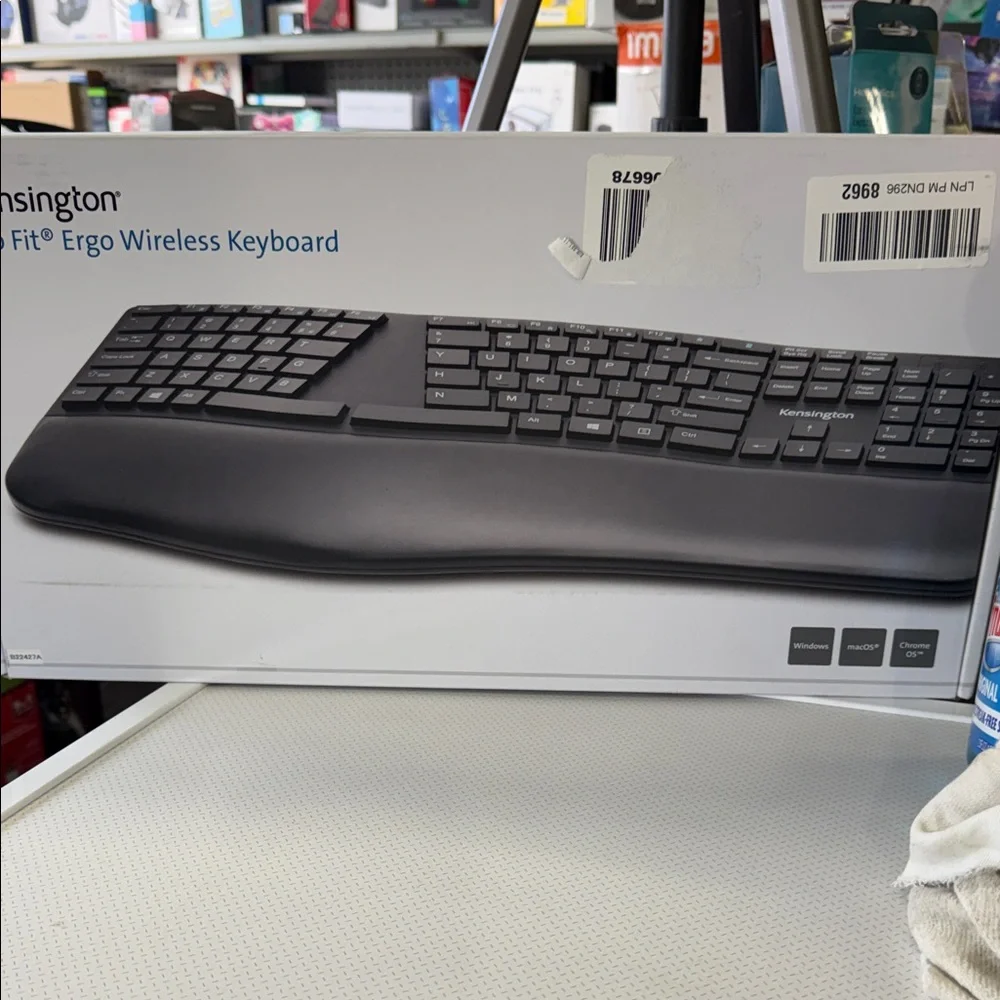 Kensington Black Ergo Wireless Keyboard